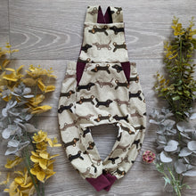 Load image into Gallery viewer, Treasure pocket romper - Sunshine and Raebows
