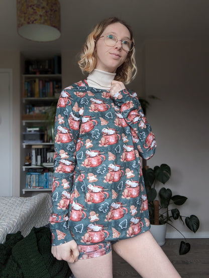 Straight fit raglan top - Sunshine and Raebows
