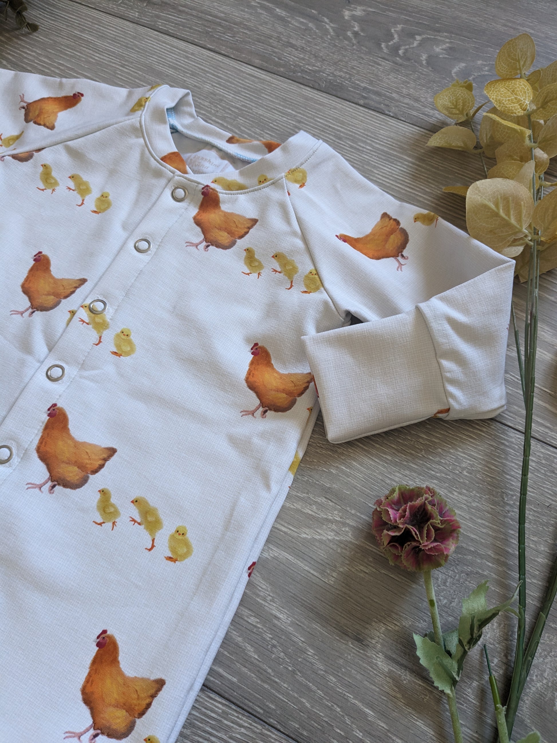 The all season Raglan romper - Sunshine and Raebows