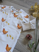 Load image into Gallery viewer, The all season Raglan romper - Sunshine and Raebows
