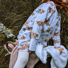 Load image into Gallery viewer, The all season Raglan romper - Sunshine and Raebows

