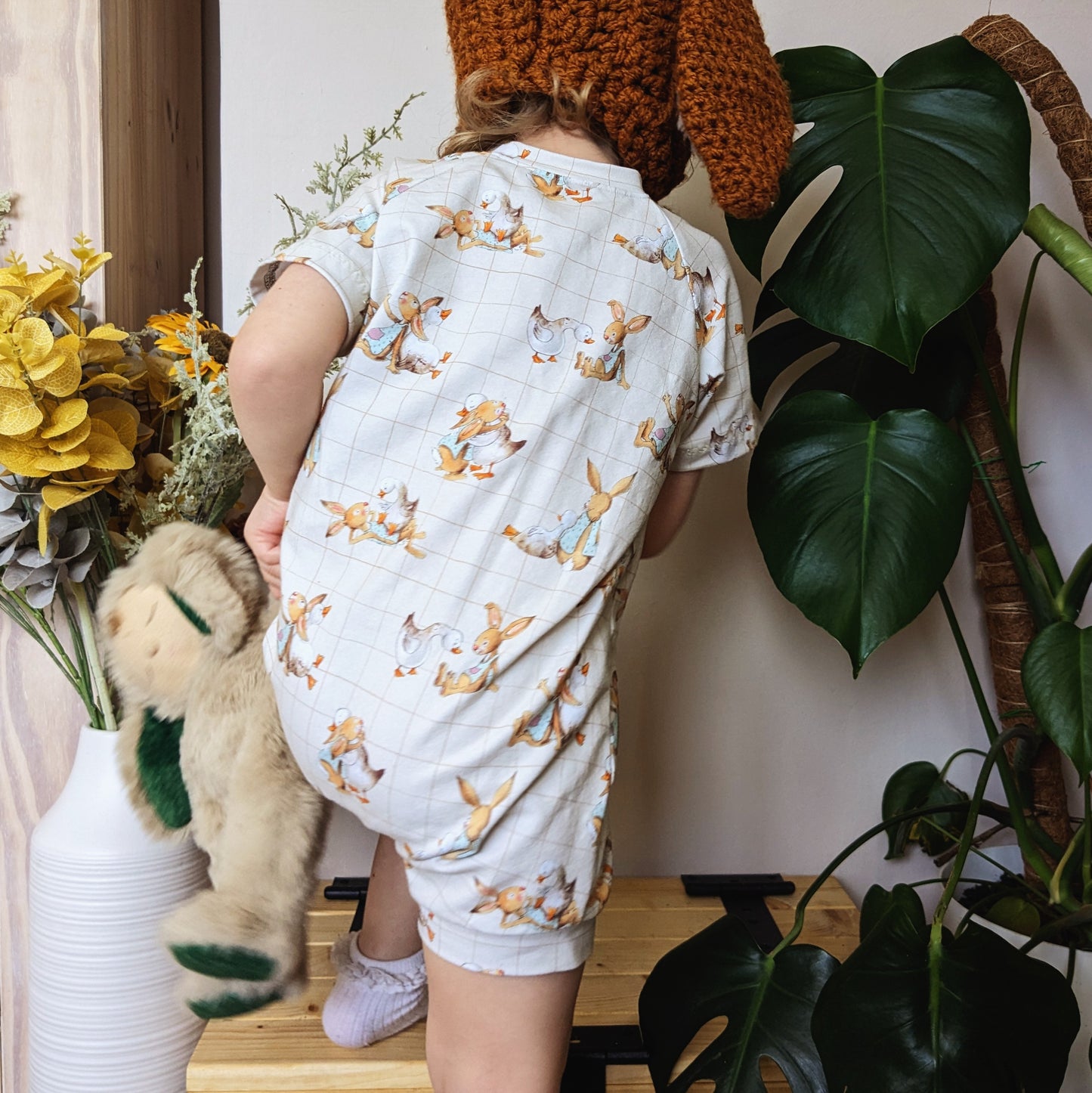 The all season Raglan romper - Sunshine and Raebows