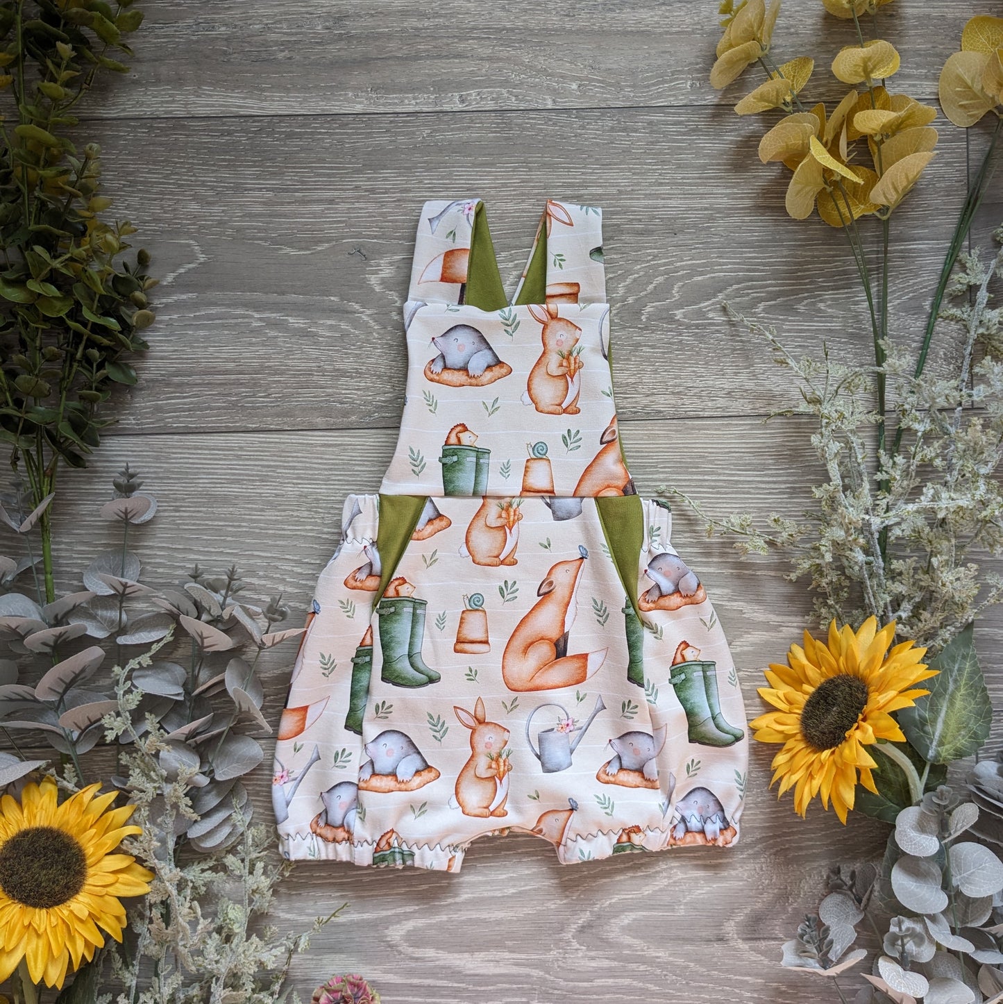 Friends that dig Treasure pocket romper