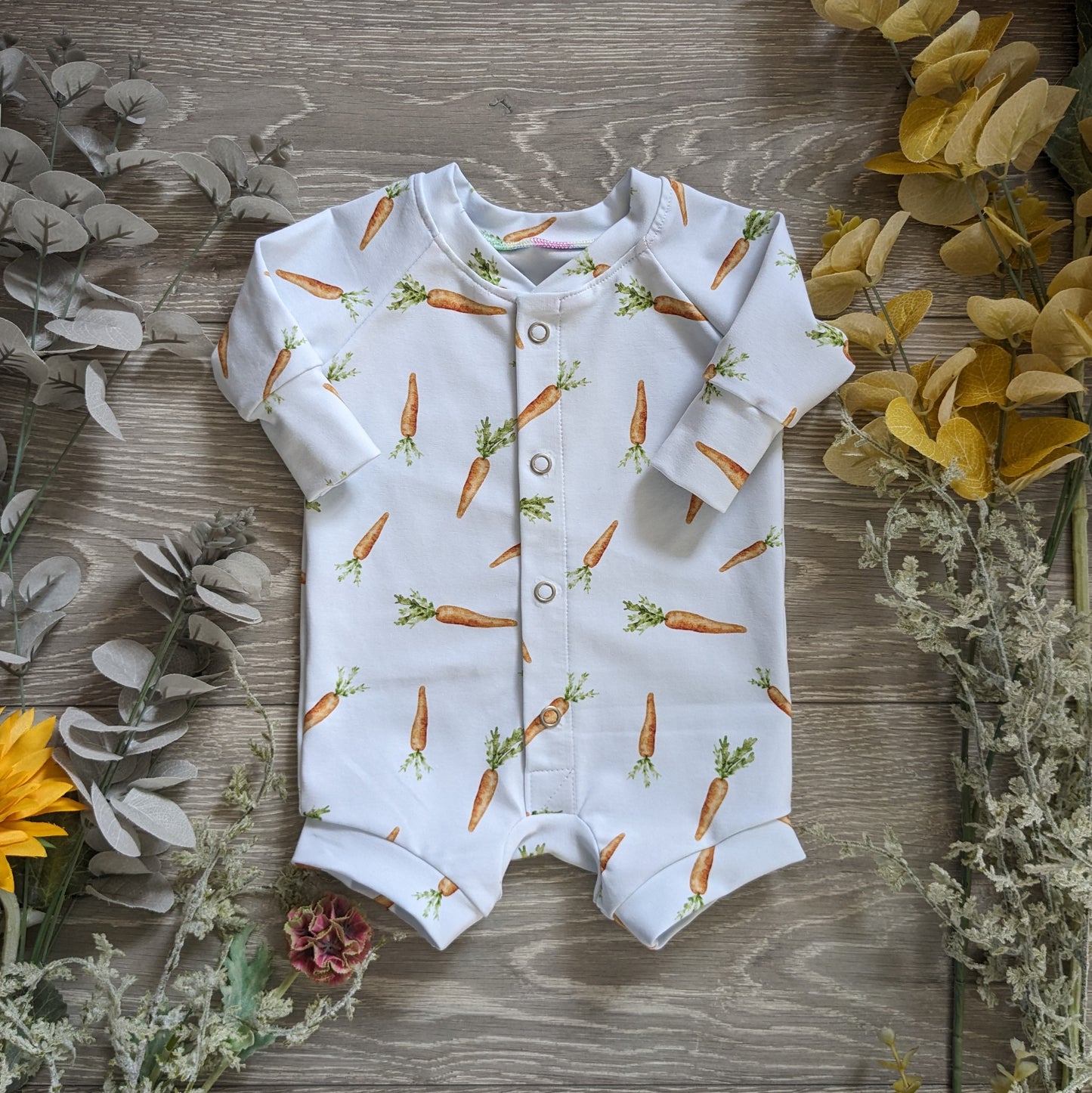 The all season Raglan romper - Sunshine and Raebows