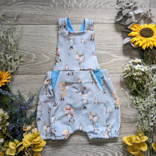 Load image into Gallery viewer, Treasure pocket romper - Sunshine and Raebows
