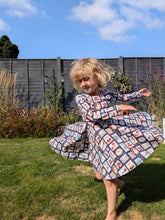 Load image into Gallery viewer, The Lillian Dress - Sunshine and Raebows
