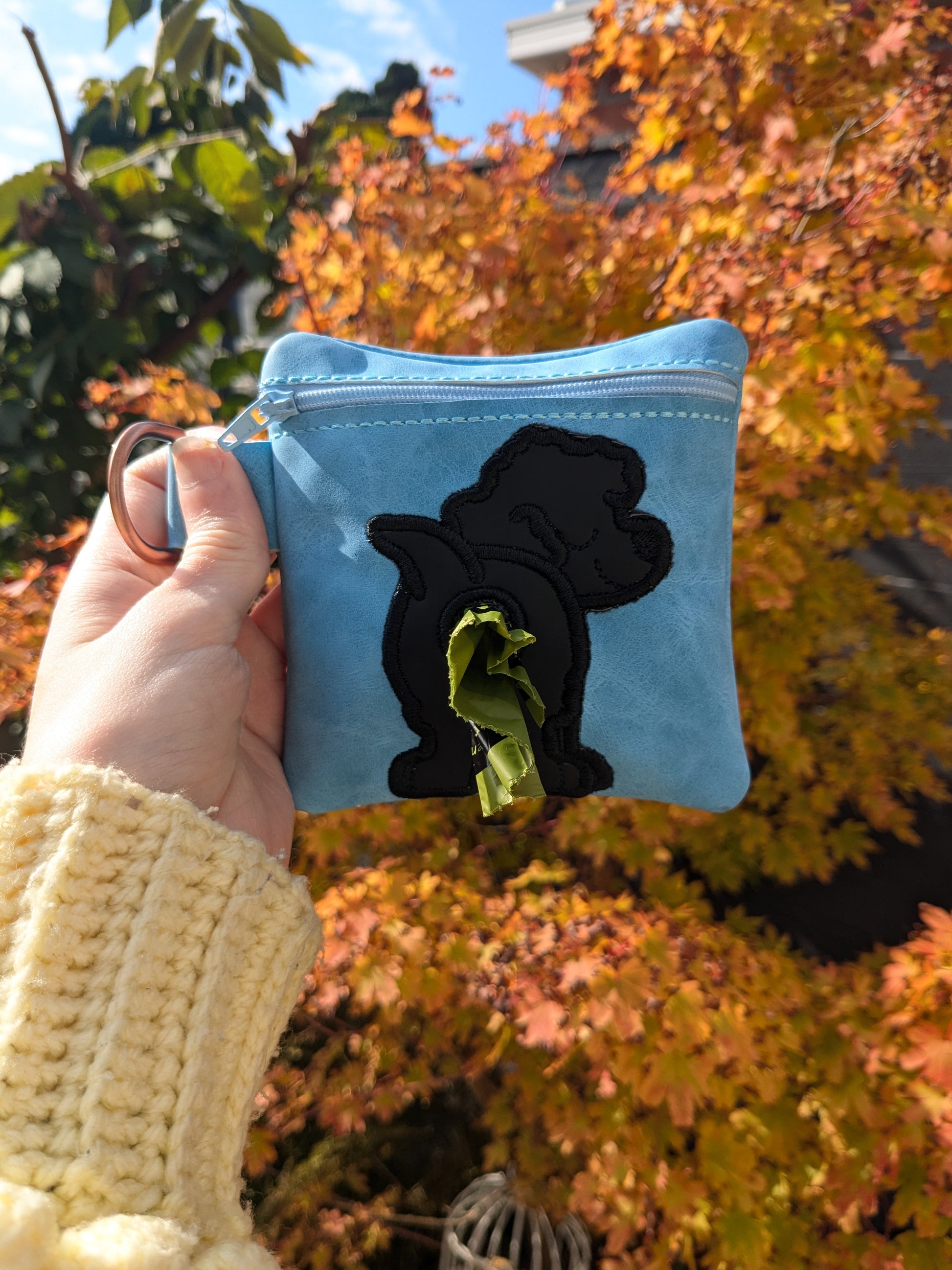 Dog poo bag holders - Sunshine and Raebows