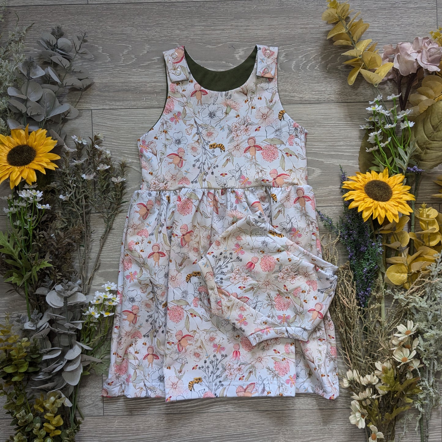 Penny the pinny dress - Sunshine and Raebows