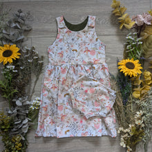 Load image into Gallery viewer, Penny the pinny dress - Sunshine and Raebows
