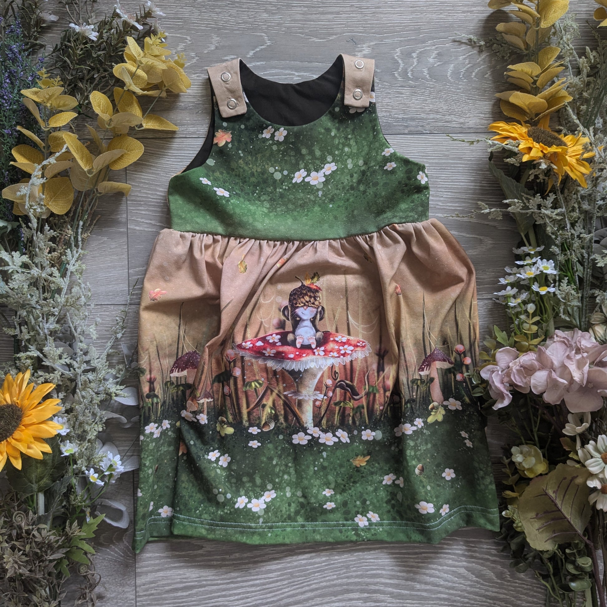 Penny the pinny dress - Sunshine and Raebows