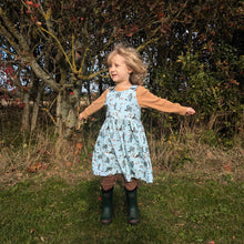 Load image into Gallery viewer, Penny the pinny dress - Sunshine and Raebows
