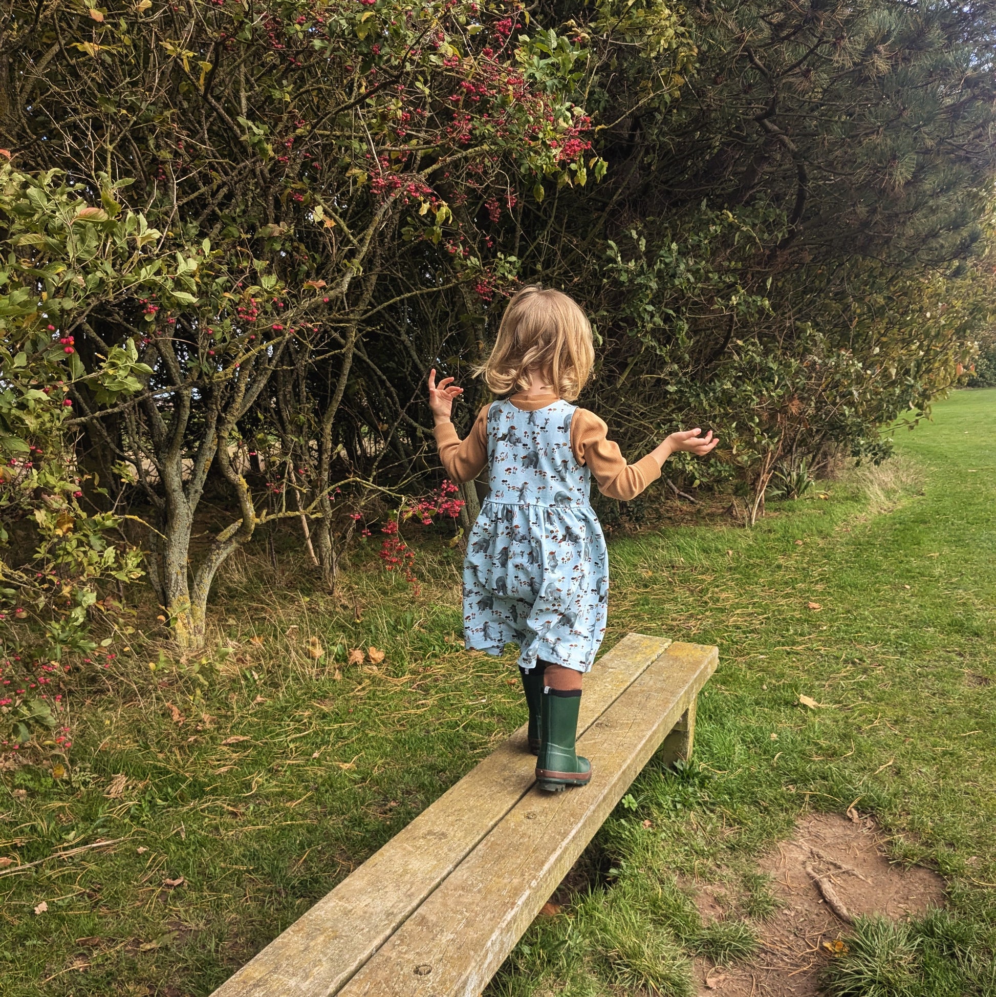 Penny the pinny dress - Sunshine and Raebows