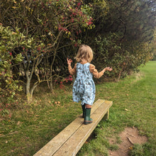 Load image into Gallery viewer, Penny the pinny dress - Sunshine and Raebows
