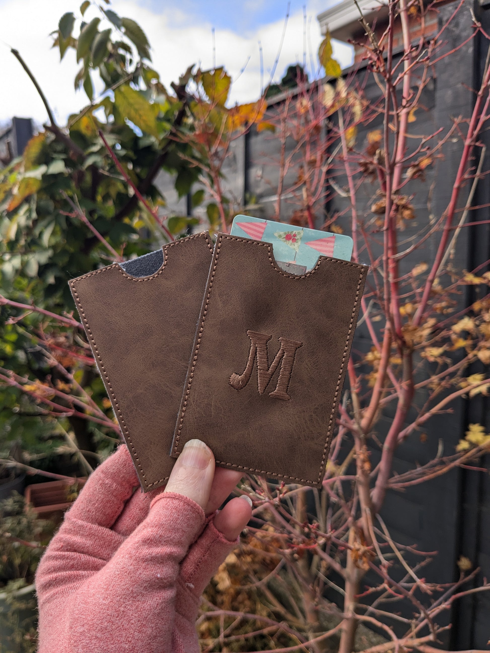 Card wallet/holder - Sunshine and Raebows