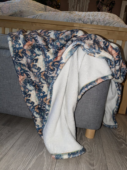 Blankets - double minky - Sunshine and Raebows