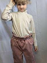Load image into Gallery viewer, Corduroy (needlecord) Paper bag trousers - Sunshine and Raebows
