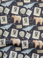 In stock -  exclusive animal stamps Ribbed jersey - Sunshine and Raebows