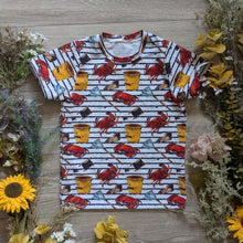 Load image into Gallery viewer, In stock - beach stripes exclusive jersey - Sunshine and Raebows
