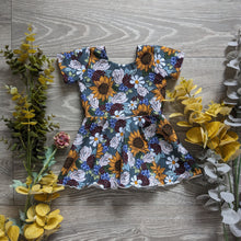 Load image into Gallery viewer, The Chloe peplum - Sunshine and Raebows
