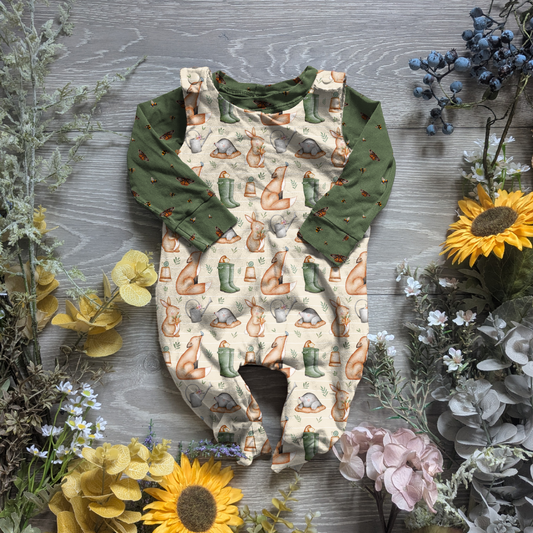 Friends that dig charlie romper