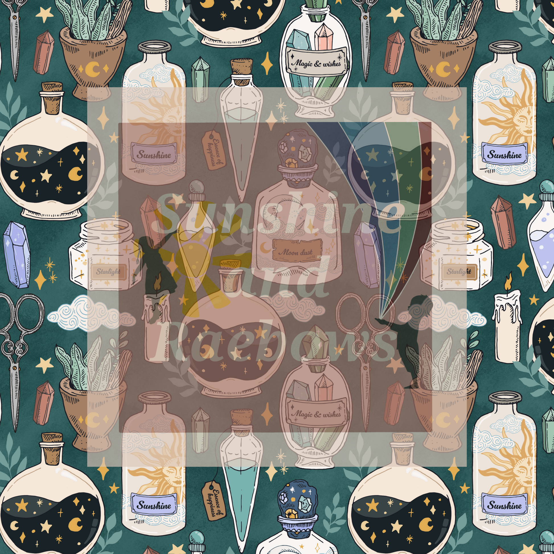 preorder - fabric alternative/witchy - Sunshine and Raebows