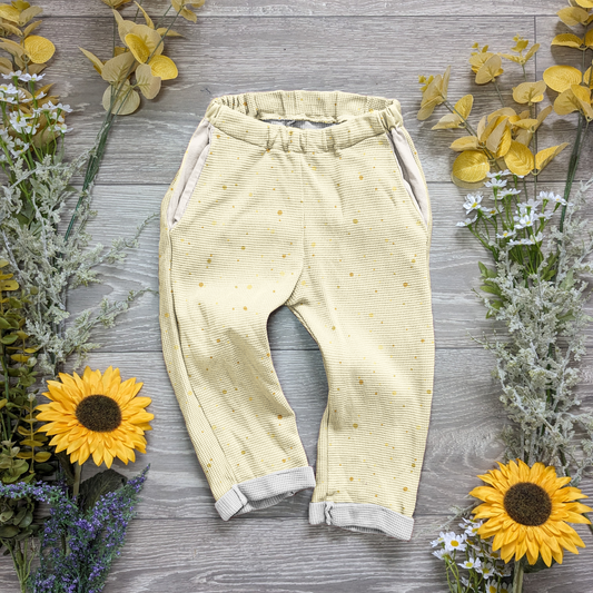 Dots Vintage trousers with elastic in band - Sunshine and Raebows