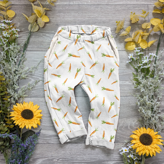 Carrots Vintage trousers with elastic in band - Sunshine and Raebows