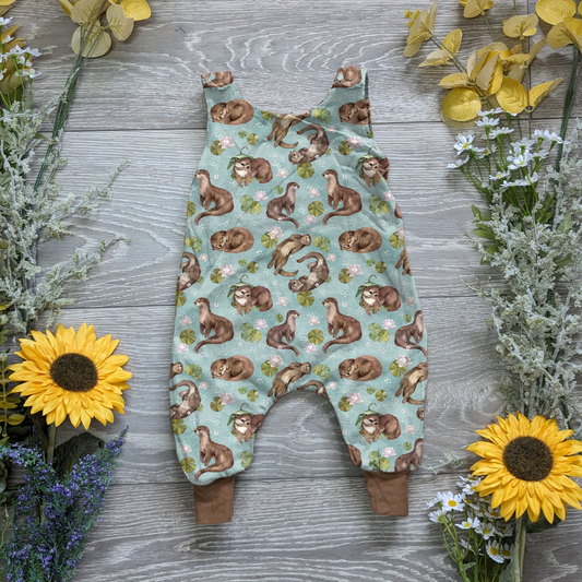 Ottilie the otter charlie romper - Sunshine and Raebows