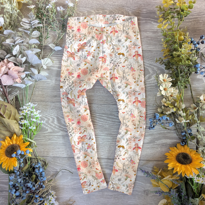 Ladybird meadow Ellie leggings (elasticated) - Sunshine and Raebows