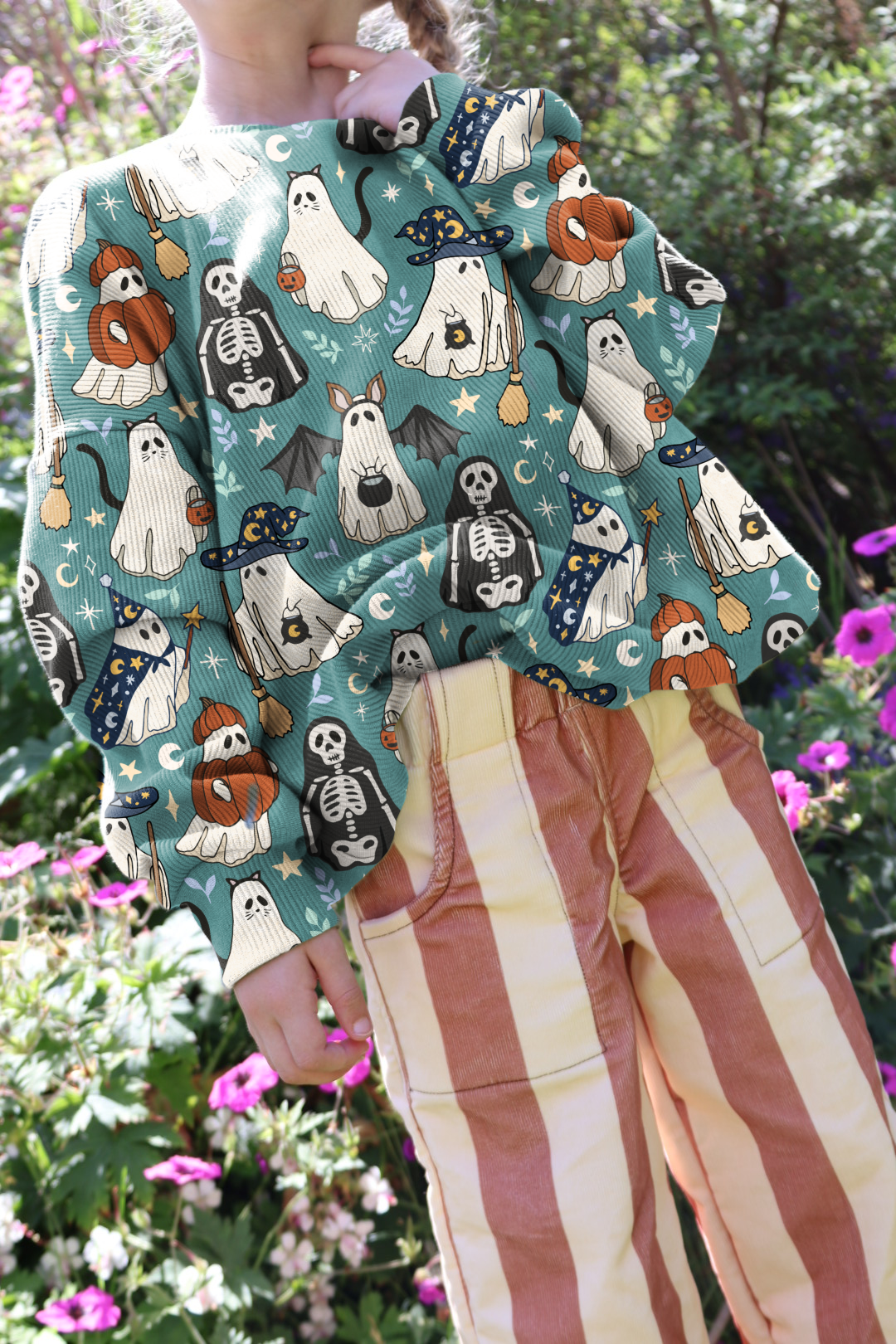 Halloween Oversized sweater/hoodie - Sunshine and Raebows