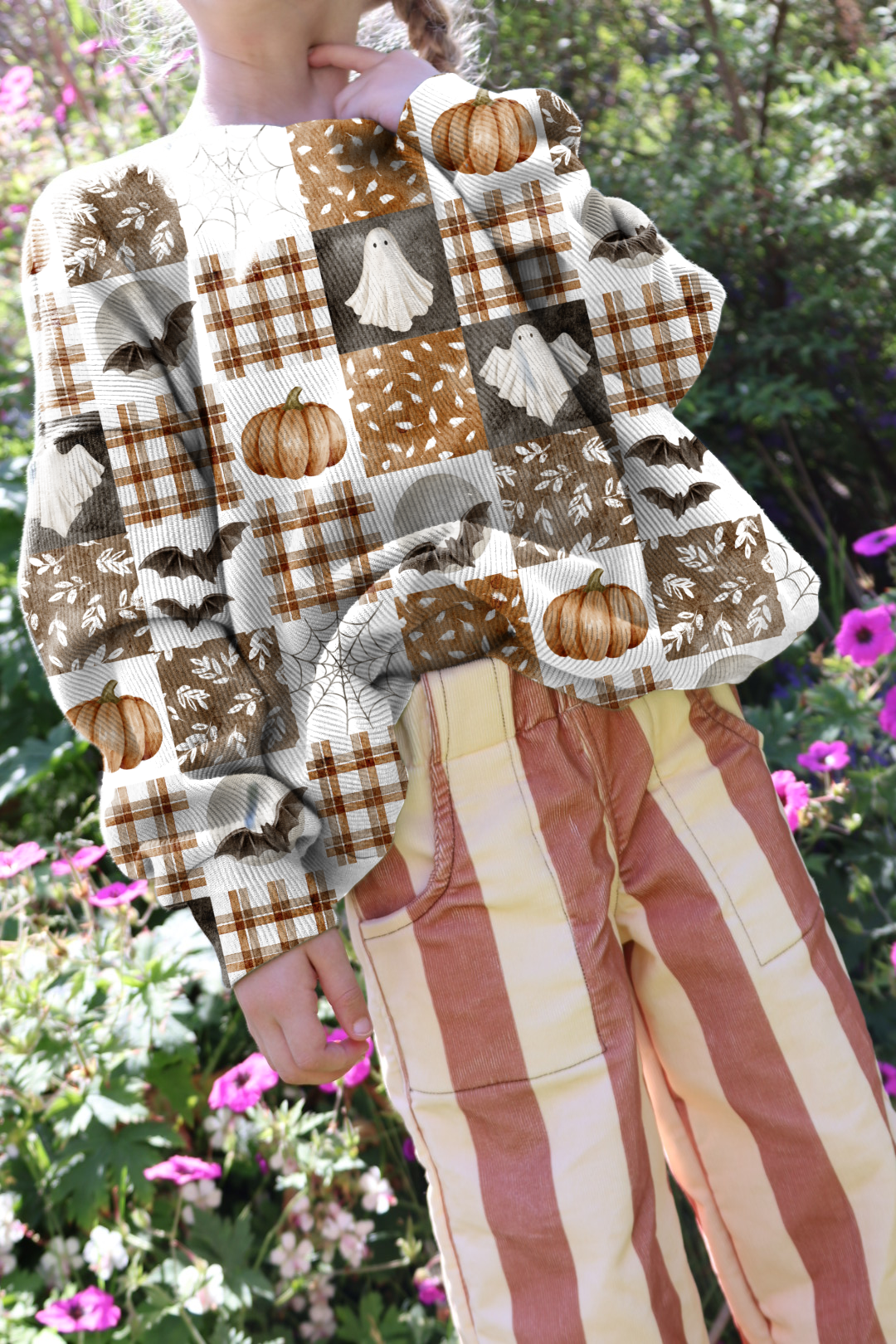 Halloween Oversized sweater/hoodie - Sunshine and Raebows