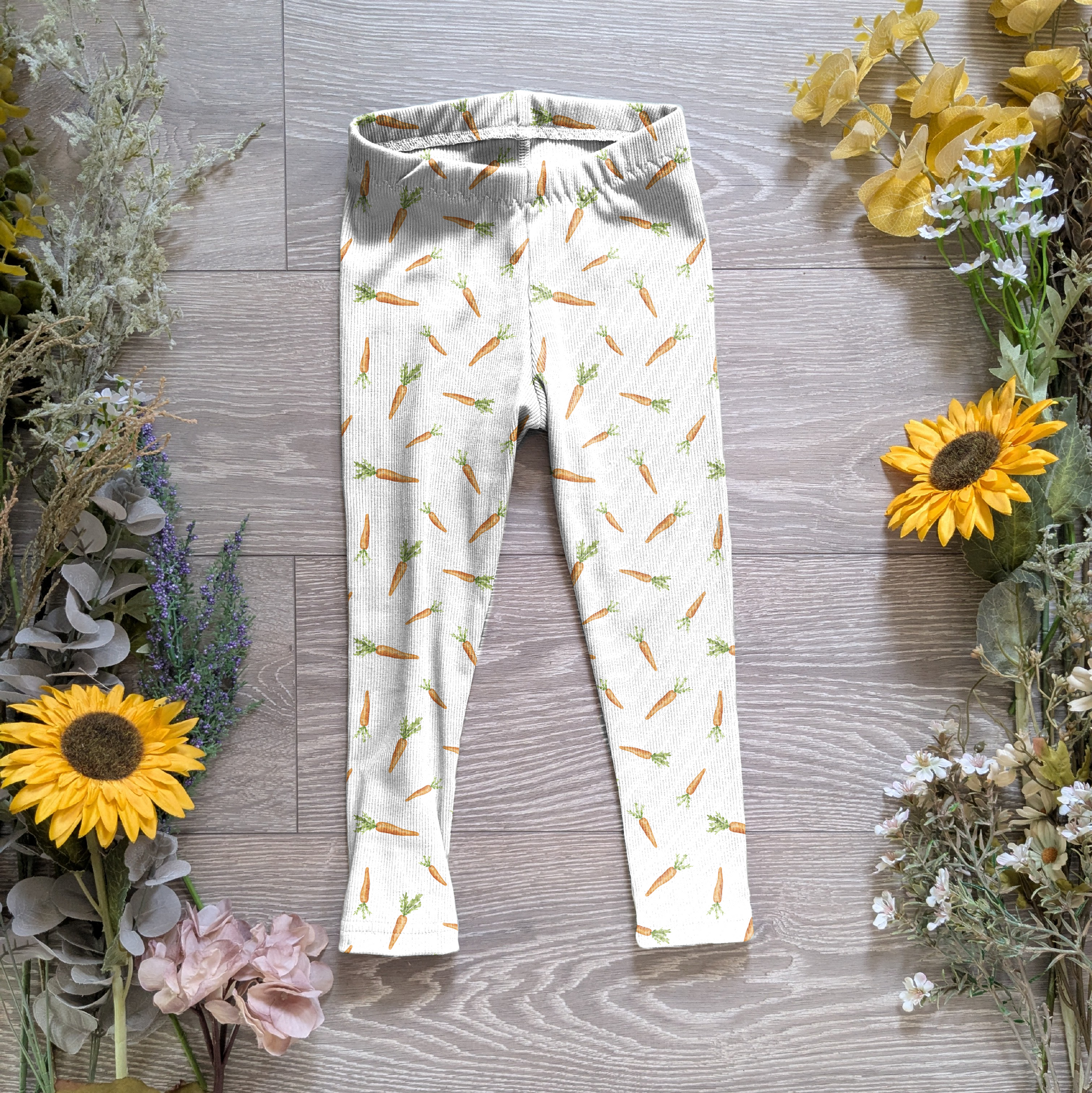 Carrots Ellie leggings (elasticated) - Sunshine and Raebows