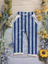 Load image into Gallery viewer, A load of stripes Vintage trousers with elastic in band - Sunshine and Raebows
