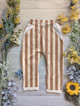 Load image into Gallery viewer, A load of stripes Vintage trousers with elastic in band - Sunshine and Raebows
