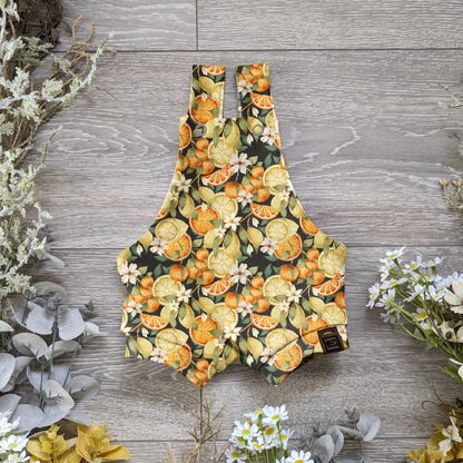Lemons and oranges Edith Dungarees - short - Sunshine and Raebows