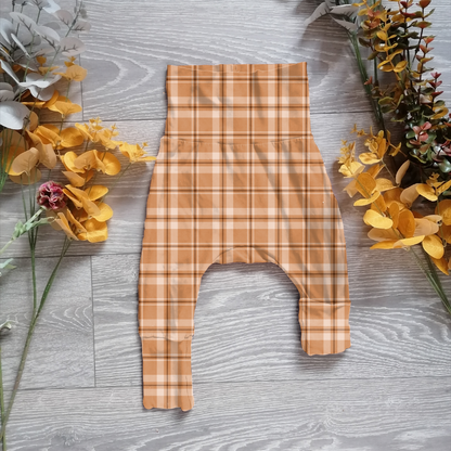 Ginger tartan Willow pants/shorts (gusset and gussetless) - Sunshine and Raebows