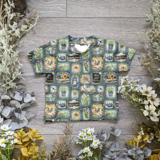 Bloom and grow Declan tee - Sunshine and Raebows