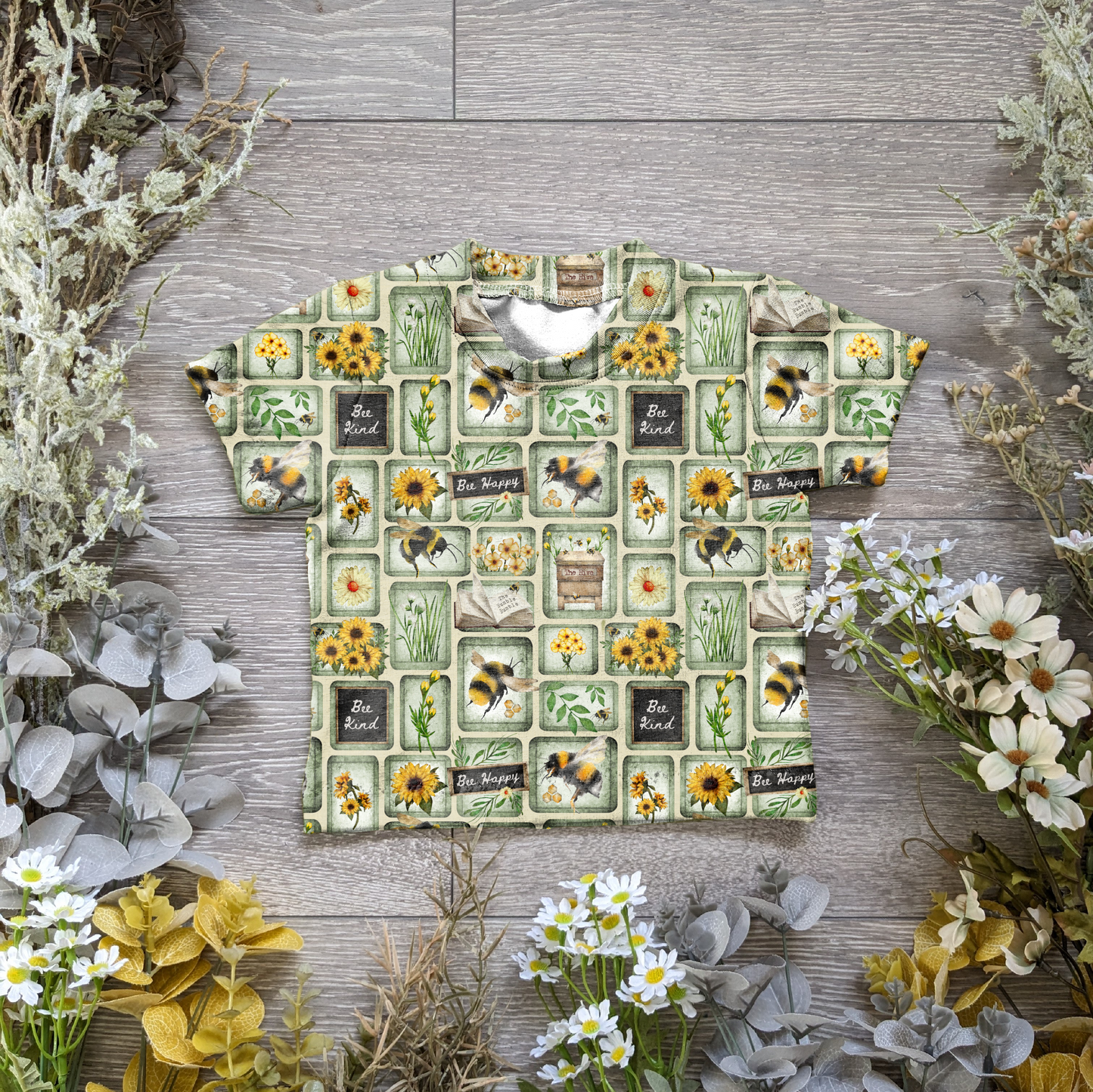 Sweet as honey Declan tee - Sunshine and Raebows