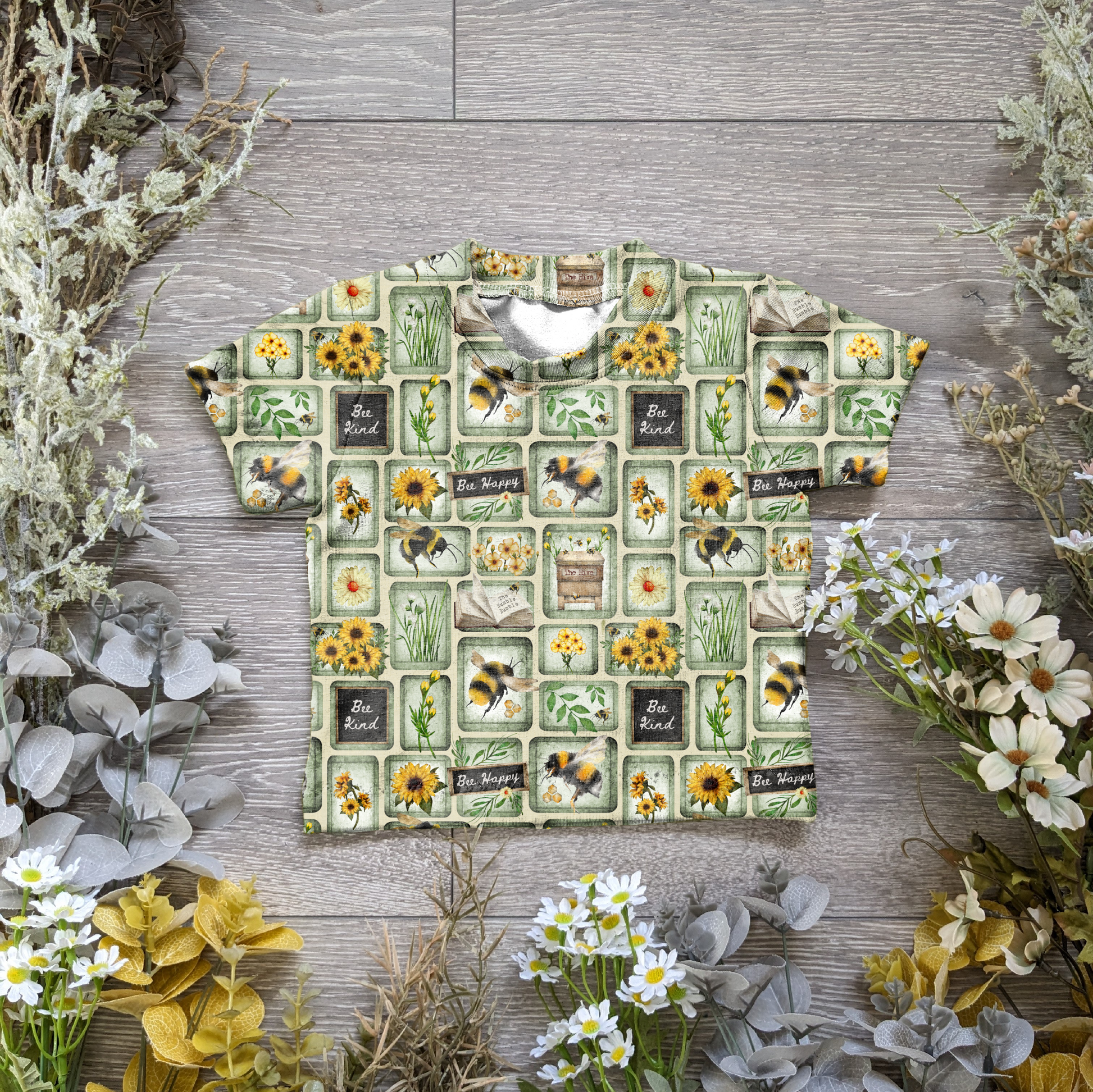 Sweet as honey Declan tee - Sunshine and Raebows