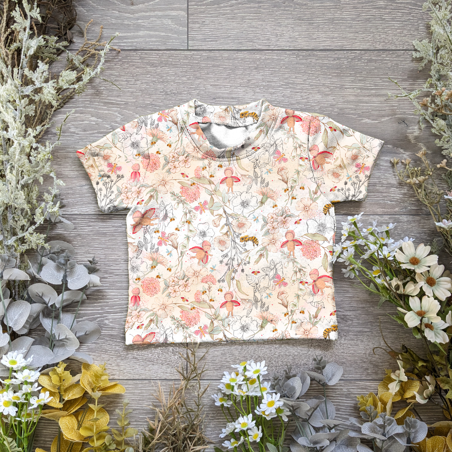 Ladybird meadow Declan tee - Sunshine and Raebows