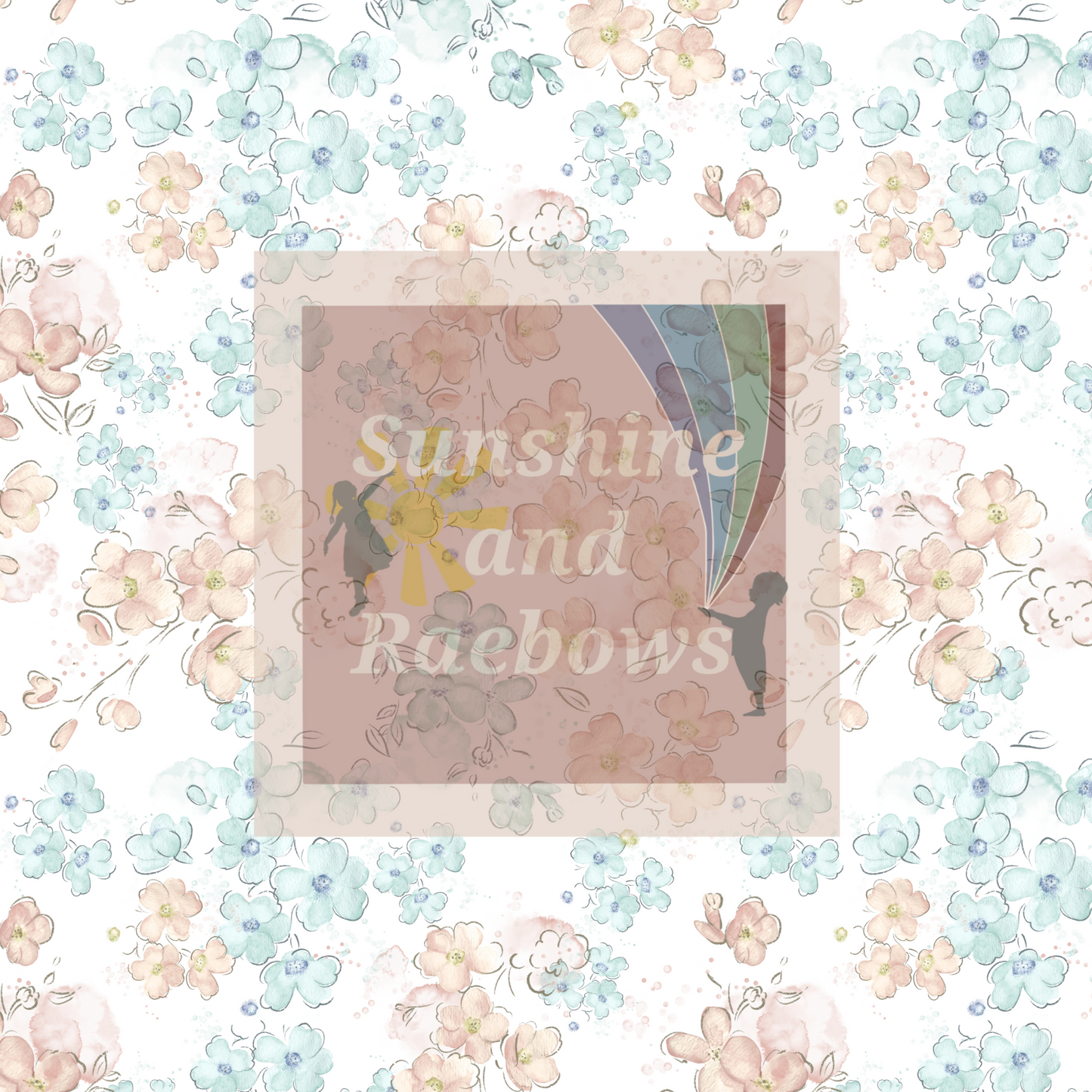 preorder-because i have too many florals - Sunshine and Raebows