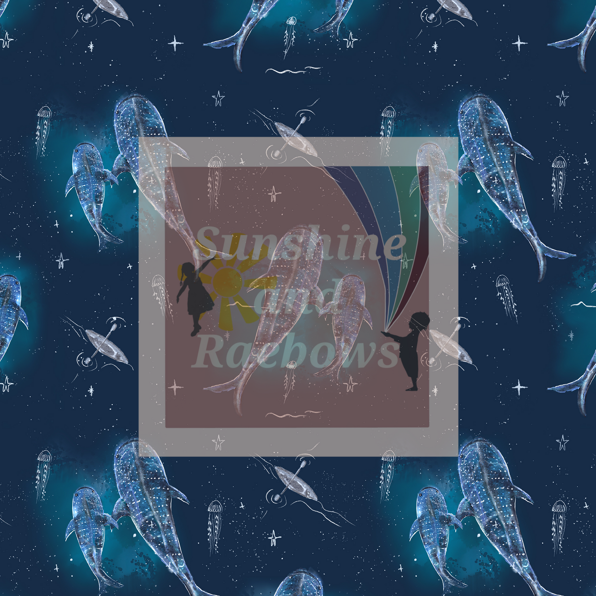 preorder- in the sea (whales) - Sunshine and Raebows