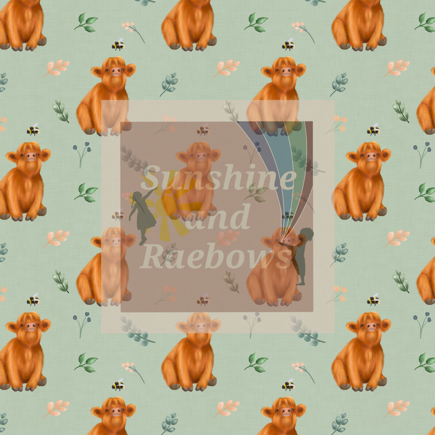 preorder - fluffy coos - Sunshine and Raebows