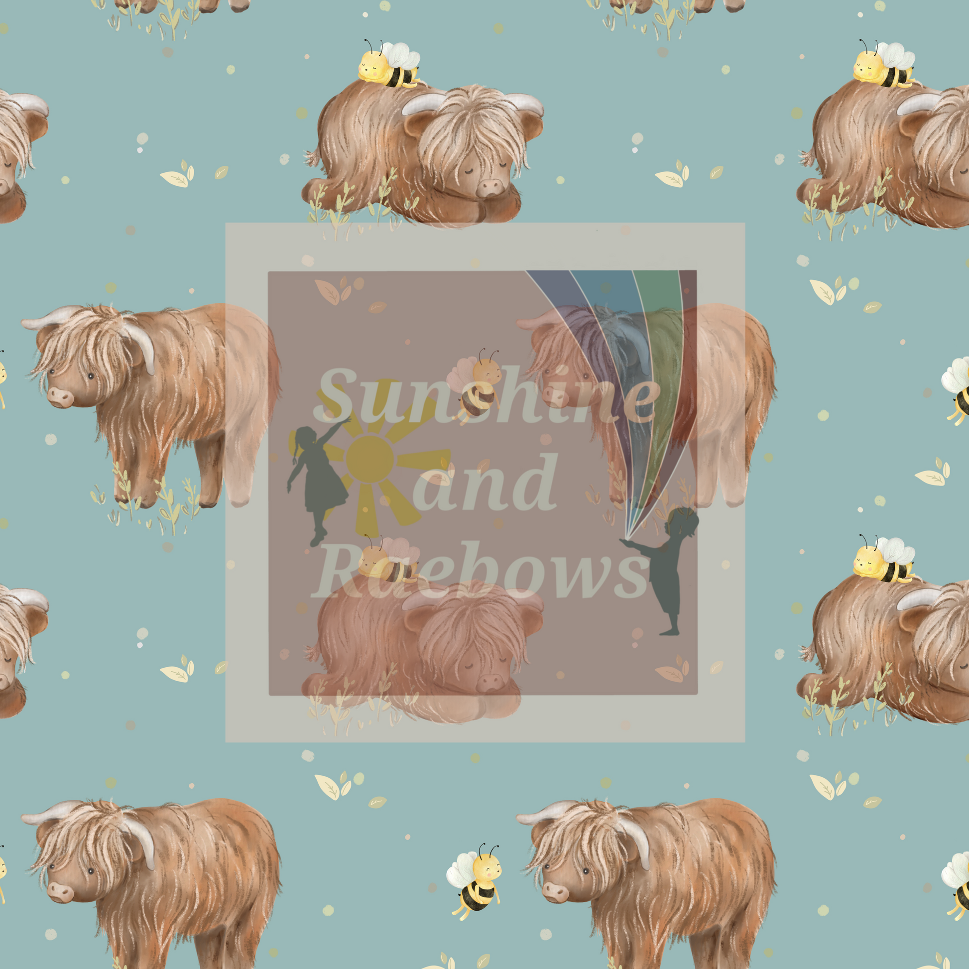 preorder - fluffy coos - Sunshine and Raebows