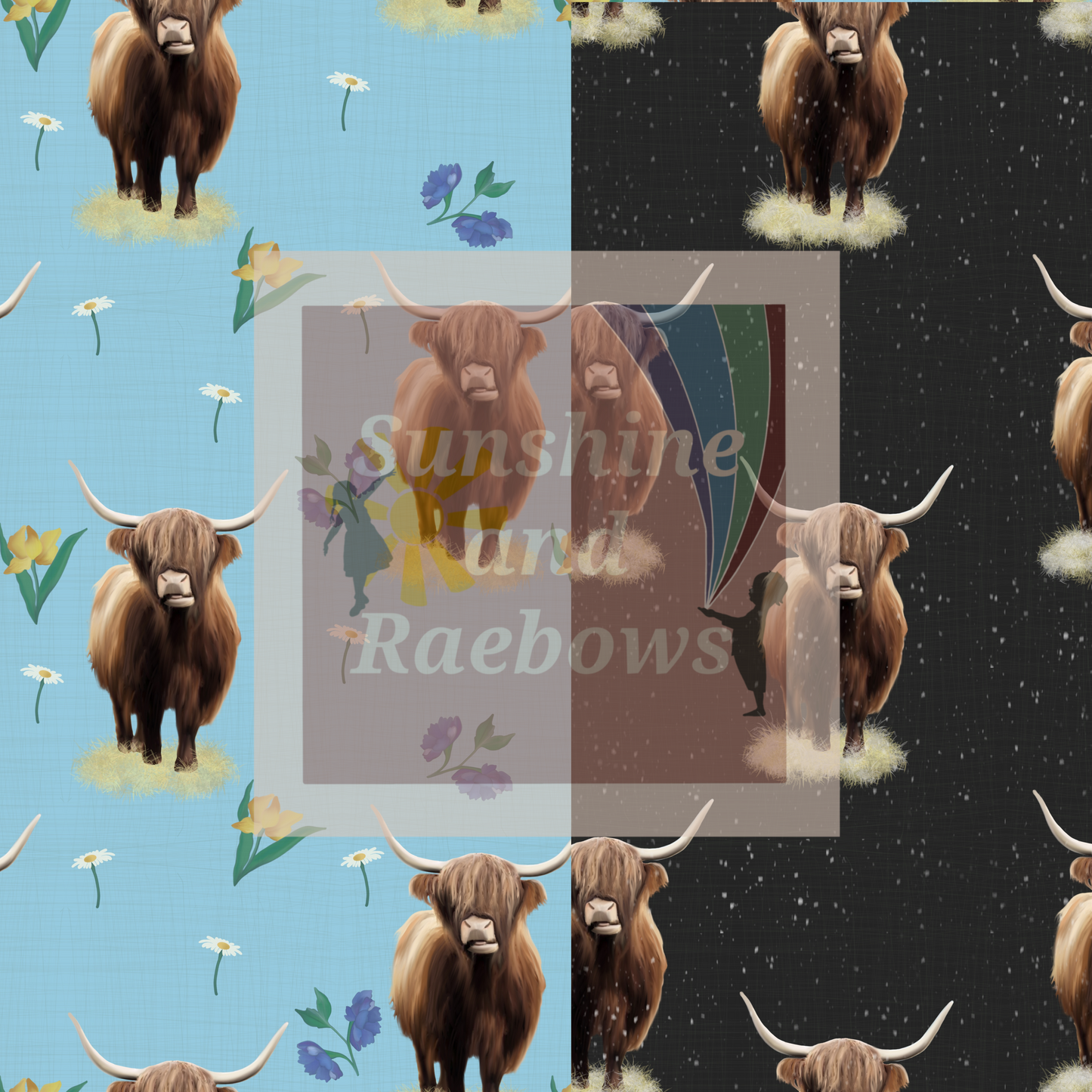 preorder - fluffy coos - Sunshine and Raebows