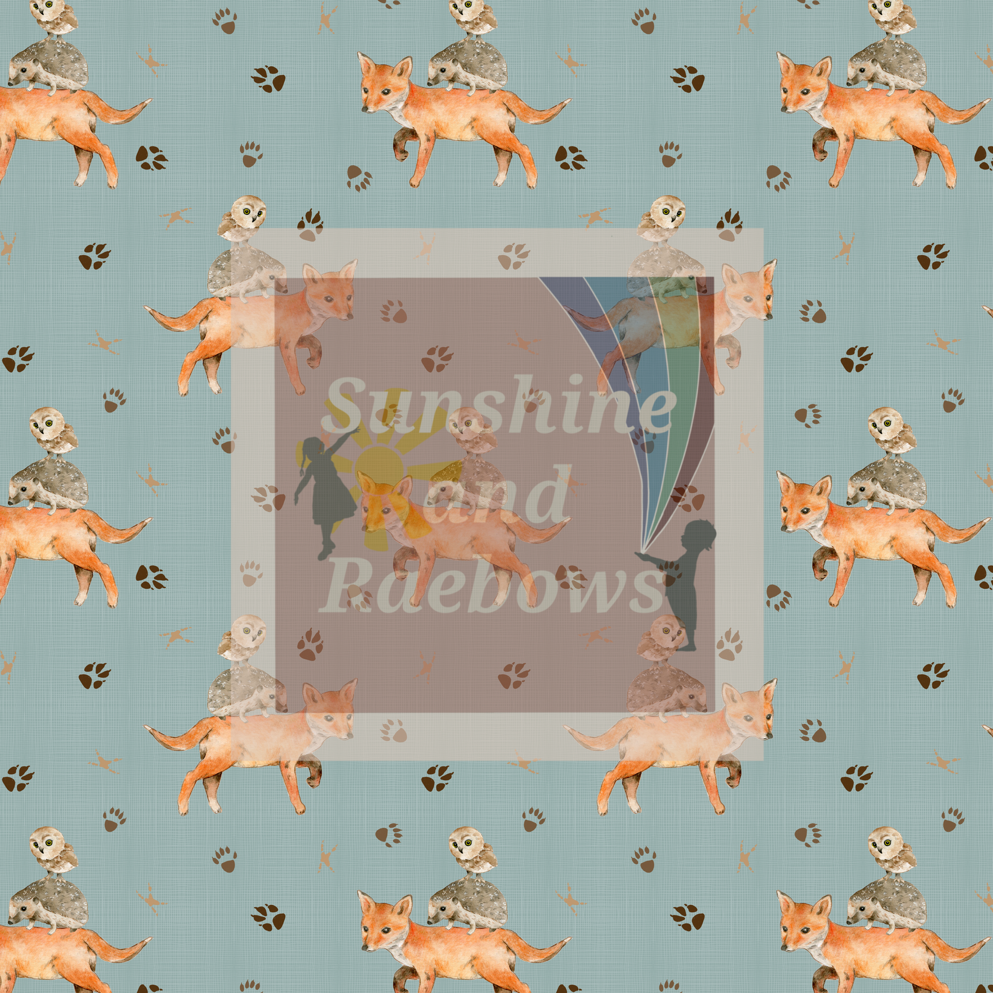 preorder- foxes - Sunshine and Raebows