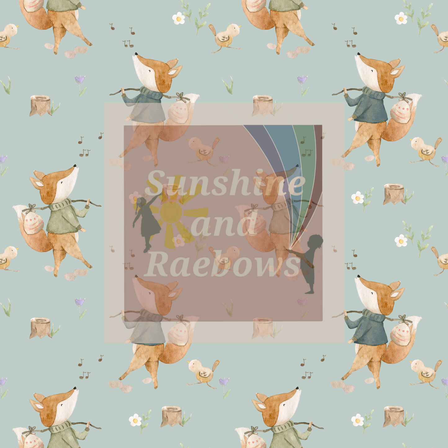 preorder- foxes - Sunshine and Raebows