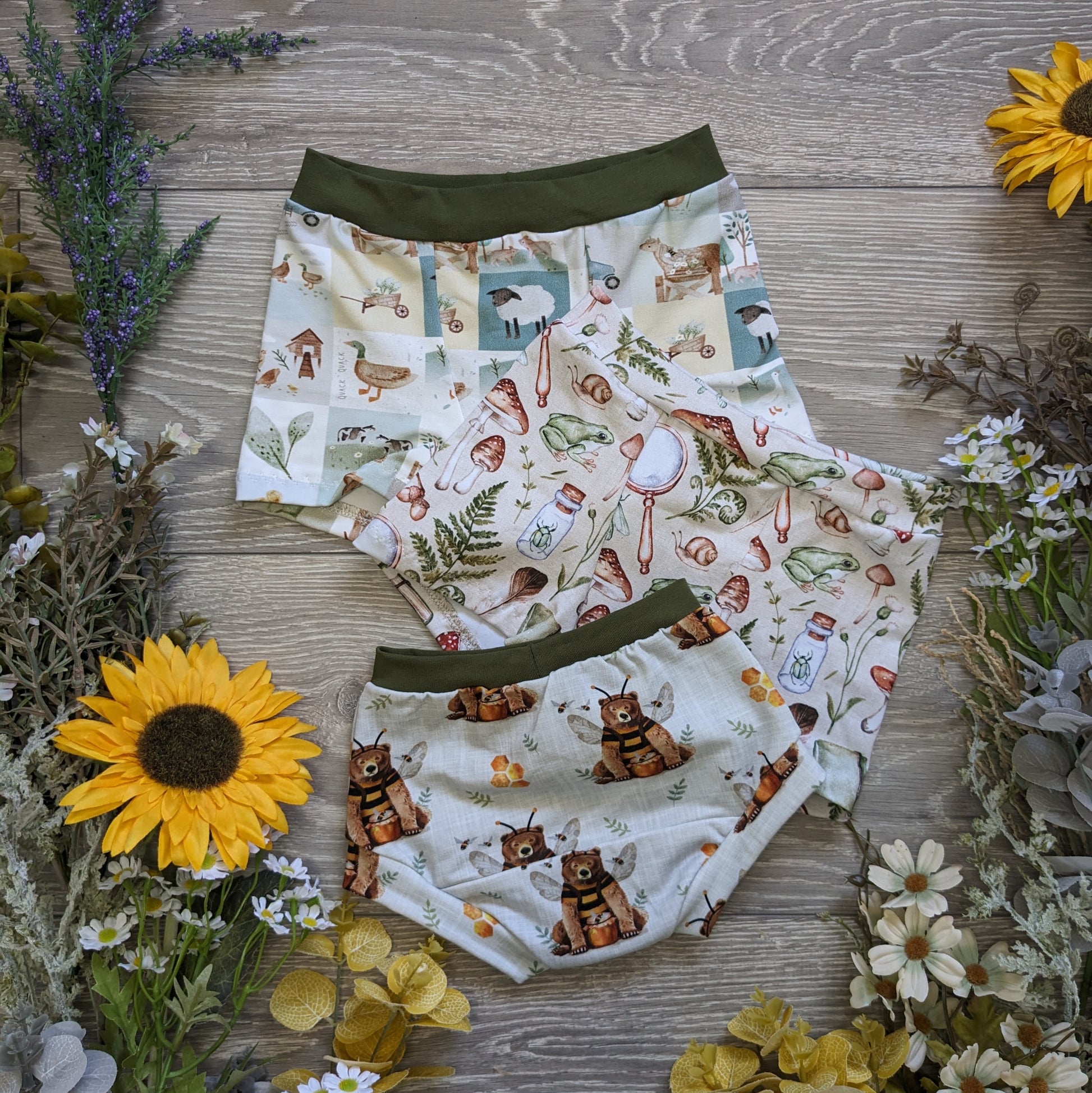 mystery 3 pack underwear - Sunshine and Raebows