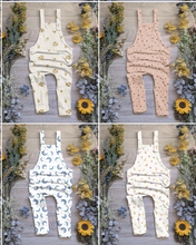 Load image into Gallery viewer, Detailed co-ords Edith Dungarees - long
