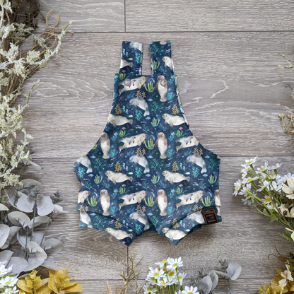 Manatee Edith Dungarees - short - Sunshine and Raebows